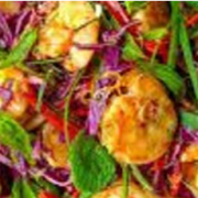 Mixed Seafood and King Prawn Salad